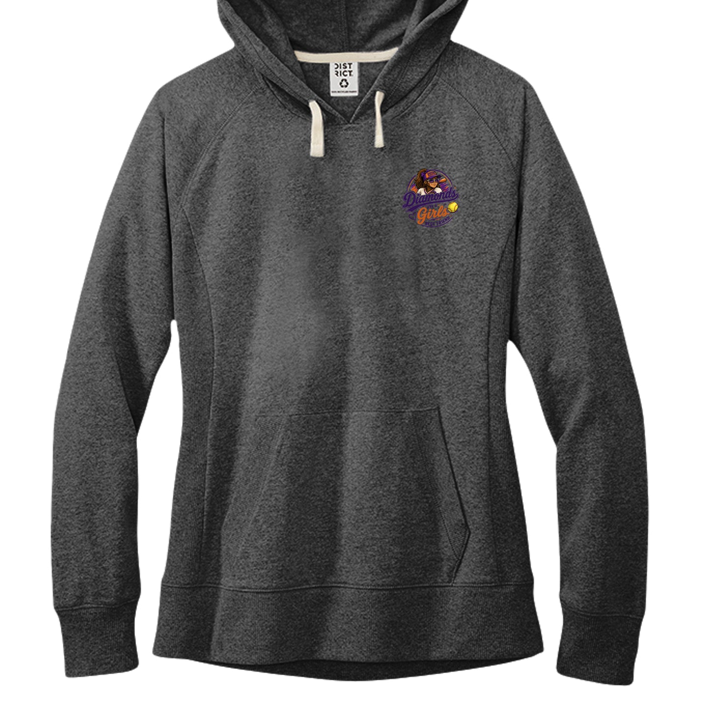 Charcoal Heather - DT8101 - FRONT